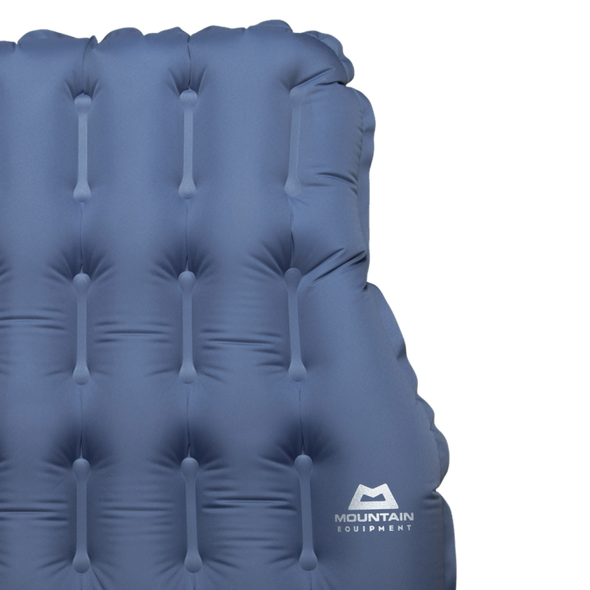 Mountain Equipment Mirrostat 7.0 Mat Outdoor Action Bluefin- Bathtub Sides