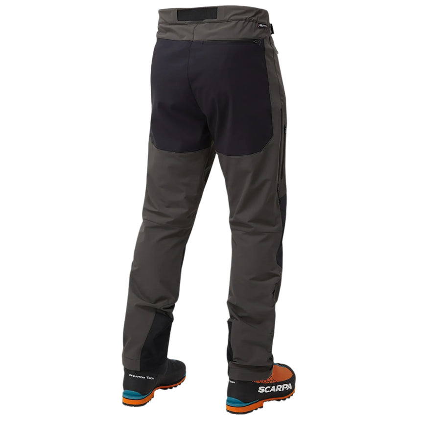 Mountain Equipment Mission Men's Pant Outdoor Action Graphite/Black- Back fit