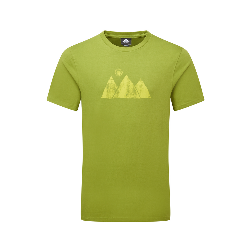 Mountain Equipment Mountain Sun Men's Tee Outdoor Action Cactus- Front