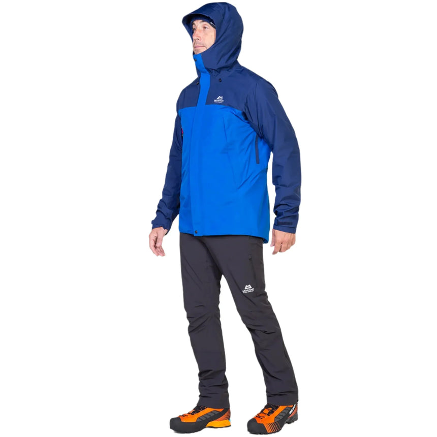 Mountain Equipment Nanda Devi GORE-TEX Men's Jacket Outdoor Action Lapis Blue/Medieval- Full Length