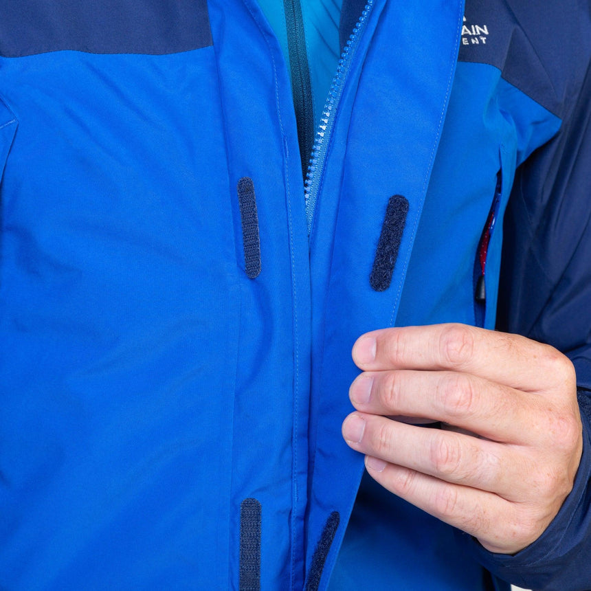 Mountain Equipment Nanda Devi GORE-TEX Men's Jacket Outdoor Action Lapis Blue/Medieval- Storm Flap