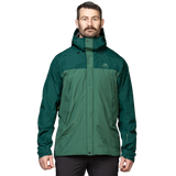 Mountain Equipment Nanda Devi Men's Jacket Outdoor Action Fern/Pine- Front Fit on Model