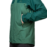 Mountain Equipment Nanda Devi Men's Jacket Outdoor Action Fern/Pine- Hand Pocket