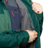Mountain Equipment Nanda Devi Men's Jacket Outdoor Action Fern/Pine- Inner Zipped Pocket