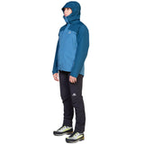 Mountain Equipment Nanda Devi Women's GORE-TEX Jacket Outdoor Action Stellar/Majolica- Full Length