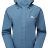 Mountain Equipment Nanda Devi Women's Jacket Outdoor Action Stellar Blue- Front