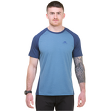Mountain Equipment Nava Men's Crew Outdoor Action Bluefin/Dusk- Front