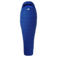 Mountain Equipment Olympus 300 Sleeping Bag Outdoor Action Admiral Blue- full length