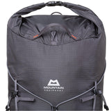 Mountain Equipment Orcus 28+ Backpack Outdoor Action Anvil Grey- Roll-top Closure