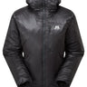 Mountain Equipment Oreus Hooded Women's Jacket Outdoor Action Obsidian- Front