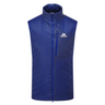 Mountain Equipment Oreus Men's Vest Outdoor Action Admiral Blue- Front