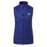 Mountain Equipment Oreus Women's Vest Outdoor Action Admiral Blue - Front
