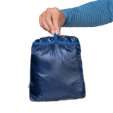 Mountain Equipment Oreus Women's Vest Outdoor Action Merlot/Admiral Blue - Packed