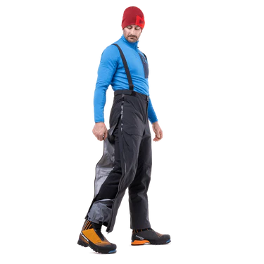 Mountain Equipment Orion Men's Pant Outdoor Action Black- Full Length Side Zip