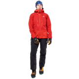 Mountain Equipment Orion Women's Jacket Outdoor Action Chili/Crimson- Front Fit on Model