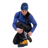 Mountain Equipment Orion Women's Pant Outdoor Action Black- Lace Hook and Tabs