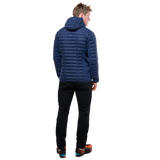 Mountain Equipment Particle Hooded Men's Jacket Outdoor Action Cosmos- Back Fit