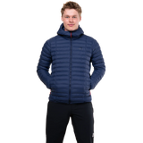 Mountain Equipment Particle Hooded Men's Jacket Outdoor Action Cosmos- Hand Pockets