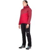 Mountain Equipment Particle Hooded Women's Jacket Outdoor Action Majolica/Mykonos- Full Length