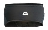 Mountain Equipment Powerstretch Headband Outdoor Action Black- Front