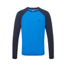 Mountain Equipment Redline LS Men's Tee Outdoor Action Atlantic/Cosmos- Front