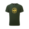 Mountain Equipment Roundel Men's Tee Outdoor Action Conifer- Front