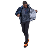 Mountain Equipment Saltoro Gore-Tex Men's Jacket Outdoor Action Dusk/Cosmos- Centre Front Zip