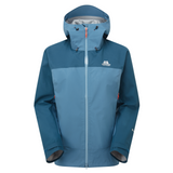 Mountain Equipment Saltoro Women’s Jacket Outdoor Action Stellar Blue/Majolica Blue - Front