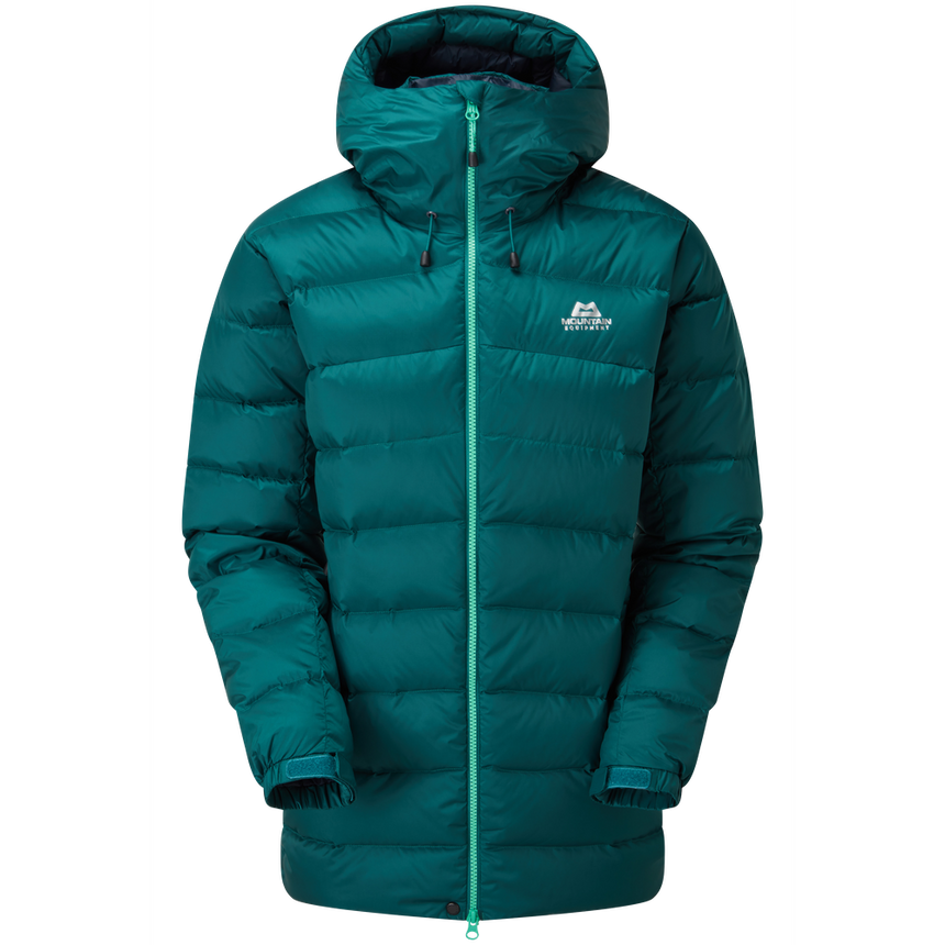 Mountain Equipment Senja Women's Jacket Outdoor Action Deep Teal-Front