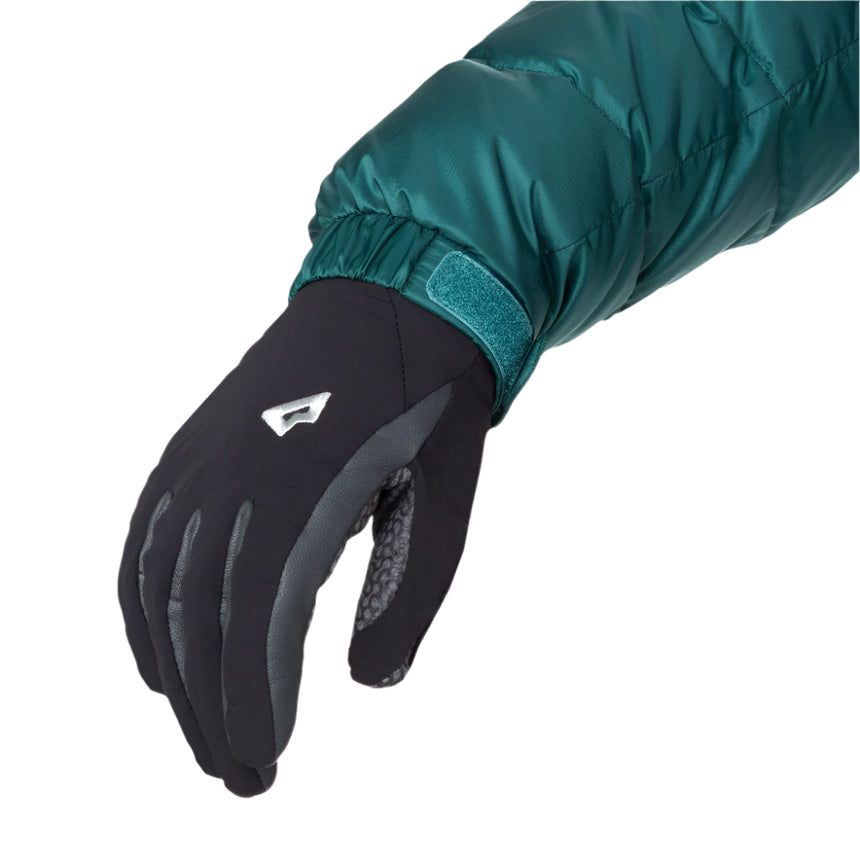 Mountain Equipment Senja Women's Jacket Outdoor Action Deep Teal- Cuff