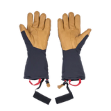 Mountain Equipment Serac Gauntlet Outdoor Action Black/Tan- Palm