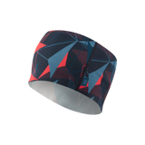 Mountain Equipment Sereno Headband Outdoor Action Cosmos/Hib Print- Product Preview