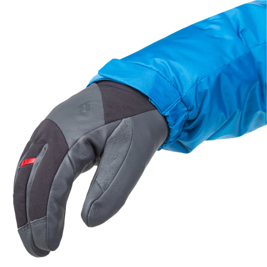 Mountain Equipment Shelterstone Men's Jacket Outdoor Action Admiral Blue- Cuff