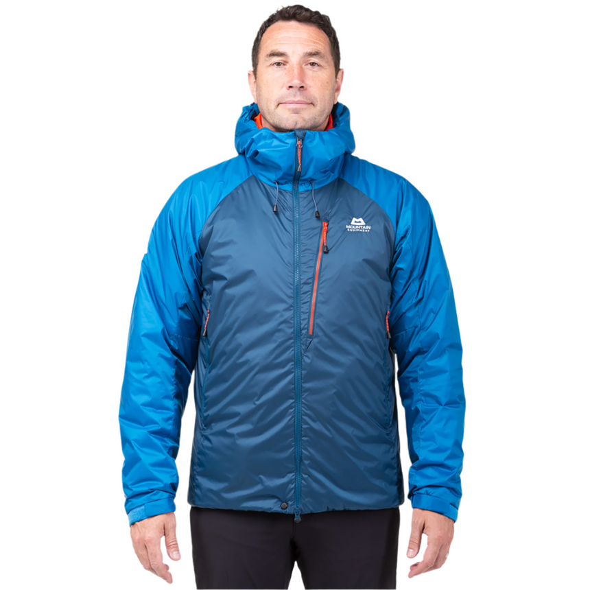 Mountain Equipment Shelterstone Men's Jacket Outdoor Action Admiral Blue- Front fit