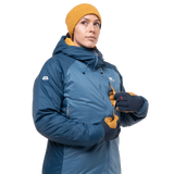 Mountain Equipment Shelterstone Women's Jacket Outdoor Action Stellar/Majolica-Chest Pocket