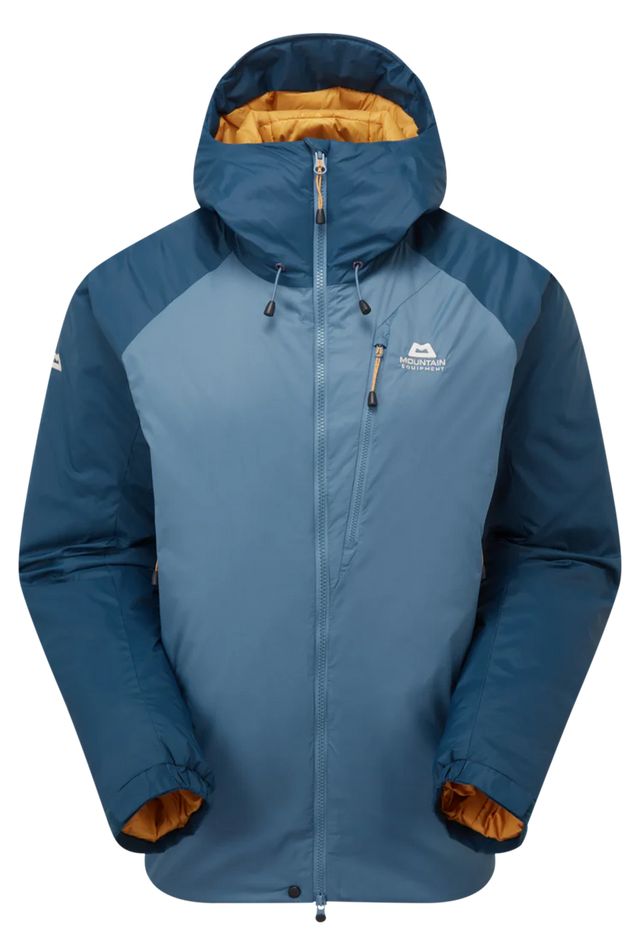 Mountain Equipment Shelterstone Women's Jacket Outdoor Action Stellar/Majolica- Front