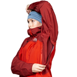 Mountain Equipment Shigri Women's Jacket Outdoor Action Chili Red/Merlot- Underarm Pit Zip