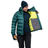 Mountain Equipment Sigma Women's Jacket Outdoor Action Deep Teal- Inner Pocket