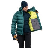 Mountain Equipment Sigma Women's Jacket Outdoor Action Deep Teal- Inner Stretch Mesh Pocket