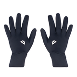 Mountain Equipment Stretch Fleece Women's Glove Outdoor Action Black- Back of the Hand