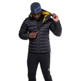 Mountain Equipment Superflux Men's Jacket Outdoor Action Obsidian- Center Front Zip