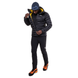 Mountain Equipment Superflux Men's Jacket Outdoor Action Obsidian - Center Front Zip