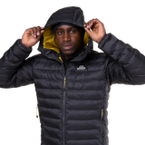 Mountain Equipment Superflux Men's Jacket Outdoor Action Obsidian - Hood