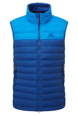 Mountain Equipment Superflux Men's Vest Outdoor Action Admiral/Atlantic- Front