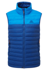 Mountain Equipment Superflux Men's Vest Outdoor Action Admiral/Atlantic- Front