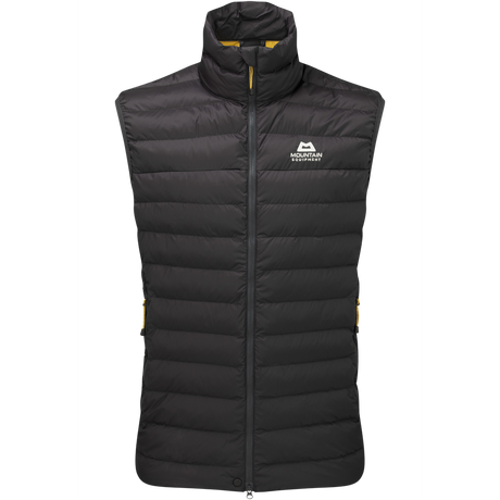 Mountain Equipment Superflux Men's Vest Outdoor Action Obsidian- Front