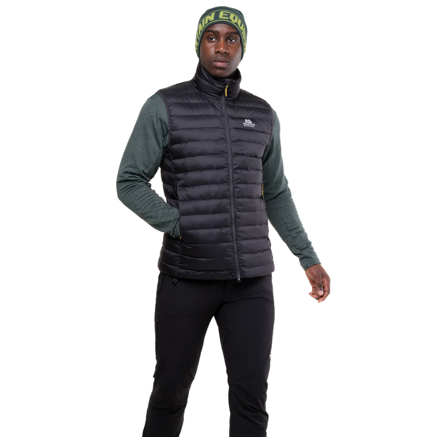 Mountain Equipment Superflux Men's Vest Outdoor Action Obsidian- Hand Pocket