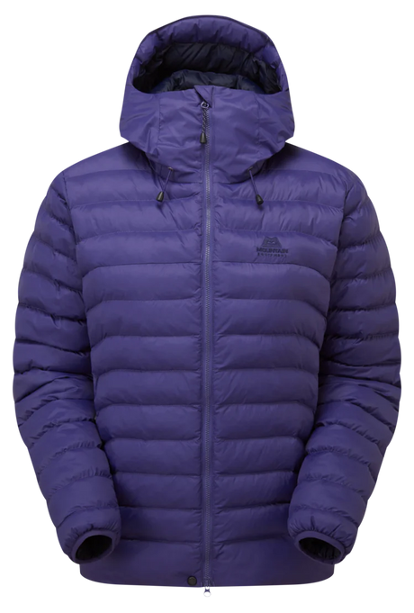 Mountain Equipment Superflux Women's Jacket Outdoor Action Amethyst/Cosmos- Front