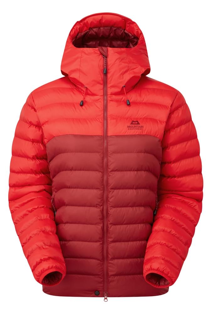 Mountain Equipment Superflux Women's Jacket Outdoor Action Chili Red/Merlot- Front
