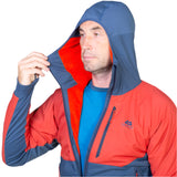 Mountain Equipment Switch Pro Hooded Men's Jacket Outdoor Action Redrock/Dusk- Inside Fleece